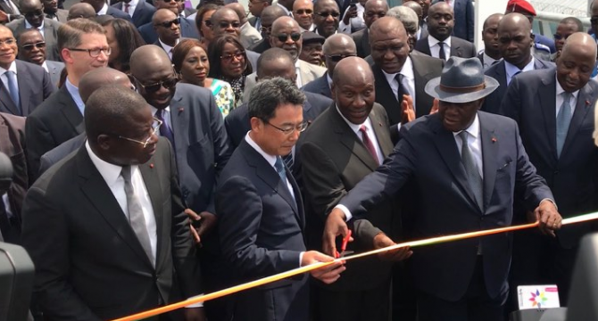 L Echangeur De Treichville Inaugure Le Carrefour Akwaba Annonce Par Alassane Ouattara 7info