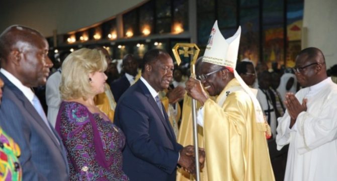 Image result for ouattara et l'glise catholique