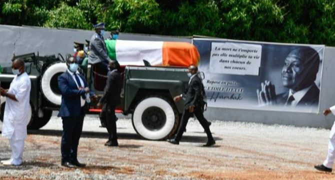 Hamed Bakayoko Inhumation