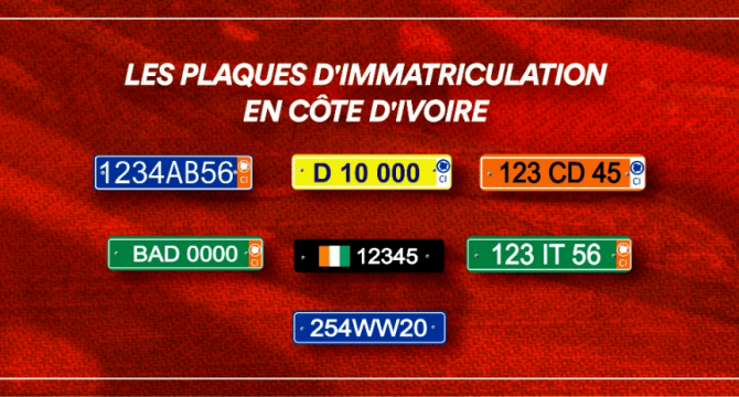 Que signifie une plaque d'immatriculation verte ?