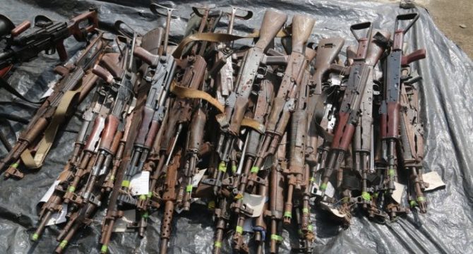 Pyrénées-Orientales : 1271 armes non déclarées récoltées par les services  de l'Etat en une semaine 
